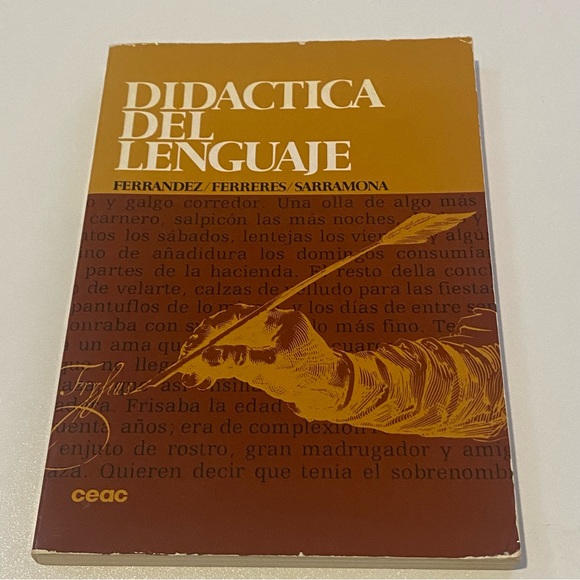 🌴 Spanish Book - Didáctica del lenguaje - Picture 1 of 4